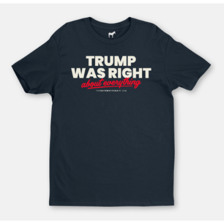t-shirt donald trump noir - 100% Coton